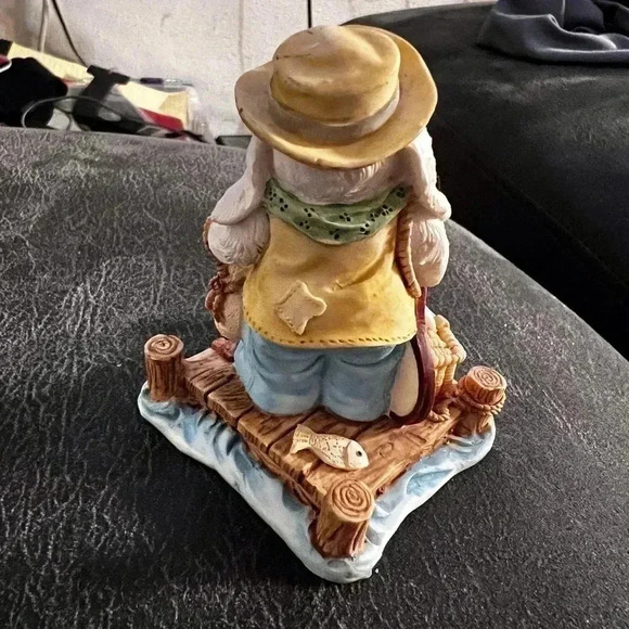 Adorable 1995 Vintage Cottontale Collection Hand Painted Bunny - Picture 5 of 6